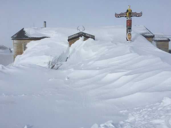 Historic blizzard in Churchill