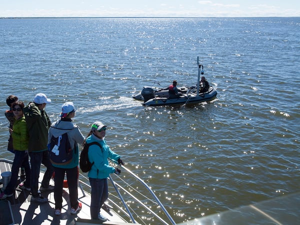 The Beluga Boat in the Churchill River