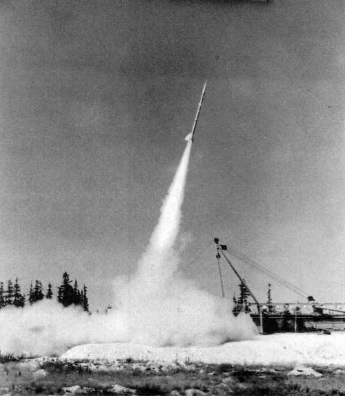 Rocket Launch - CRR (Cr- Canadian Space Agency)